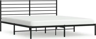 Zdjęcie produktu dla Łóżko Metalowe Rama Łóżka Ze Stelażem Sofa Do Pokoju Sypialni 193x203 cm