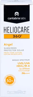 Produktbild von Heliocare 360 Airgel SPF 50+, 60 ml Schaum