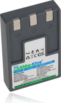 Produktbild von Akku-King 61804, Jede Marke, 1000 mAh, 3,6 V, Lithium-Ion (Li-Ion)