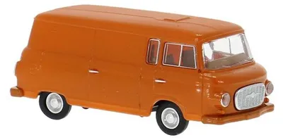 Produktbild von Brekina Barkas B1000 Kastenwagen in dunkelorange 30124