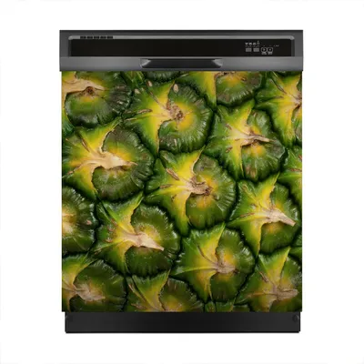 Produktbild von Aufkleber sticker 60x60 cm Dekorative folie Spülmaschine - reife Ananas