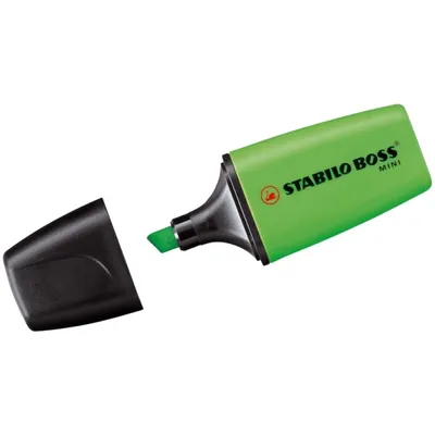 Produktbild von Textmarker - STABILO BOSS MINI - Einzelstift - grün
