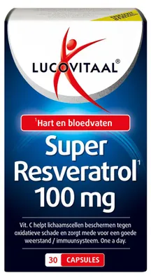 Produktbild von 0 0 Lucovitaal Super Resveratrol 100 mg 30 Kapseln