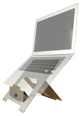 Immagine prodotto di Supporto regolabile per laptop in alluminio, per un lavoro più confortevole
