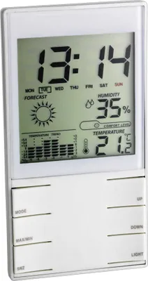 Produktbild von TFA Dostmann 35.1102.02 Digital-Wetterstation weiß