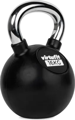 Obrázek produktu pro VirtuFit Kettlebell Pro 16 kg z litiny s gumovou a chromovou rukojetí