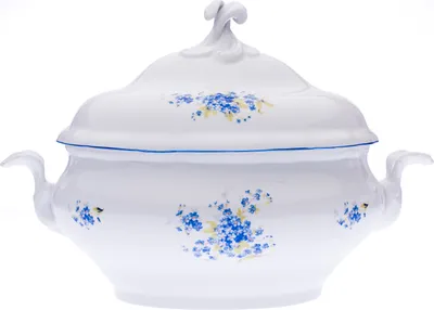 Obrázek produktu pro Český porcelán, a.s., Dubí Mísa polévková, 3 l, pomněnky, porcelán Dubí