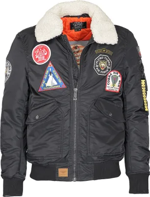 Produktbild von Top Gun Bomberjacke TG23003 Herren black L