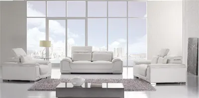 Obrázek produktu pro Designové pohovky Sedací soupravy čalouněné Sedací souprava kožená 321 pohovka