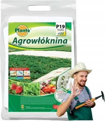 Image de Agrotextile printemps 19g/m² 1.6x10m pour la protection des légumes et des fleurs, résistant aux UV, respirant