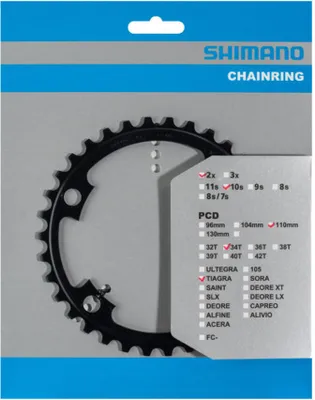 Produktbild von Shimano-Kette Top Tiagra 10V 36T Y1RC36000 FC-4700