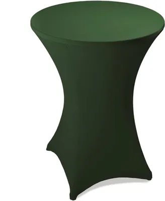 Obrázek produktu pro Přehoz na barový stůl, barový stůl, přehoz na bistro stůl, přehoz na stůl, přehoz na barový stůl (80 cm, tmavě zelená)