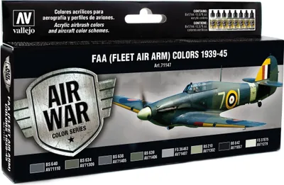 RAF & FAA Fleet Air Arm 1939-45 Vallejo 71.147 Farbenset