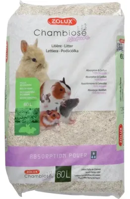 Imagen del producto de ZOLUX Chambiose Nature - Lecho absorbente - 60 litros