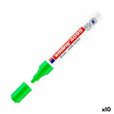 Image de Marqueur craie liquide Edding 4095 10 pièces vert clair