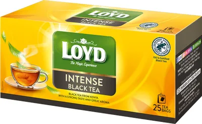 Zdjęcie produktu dla Herbata czarna Loyd Intense Black