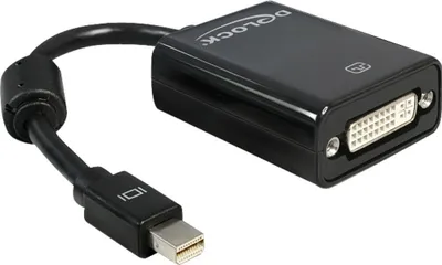 Image de DELOCK Adaptateur Displayport mini DP -> DVI(24+5) mâle/femelle noir