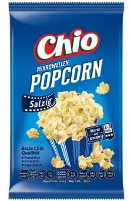 Produktbild von Chio Mikrowellen Popcorn Salzig 100 g glutenfrei vegetarisch vegan 24 er pack