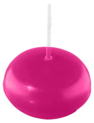 Produktbild von Schwimmkerzen Fuchsia Pink 2,6 x 4,2 cm, 40 Stück