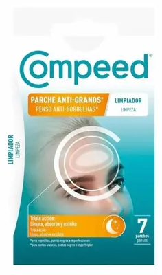 Imagen del producto de Compeed, apósitos limpiadores para granos, 7 unidades