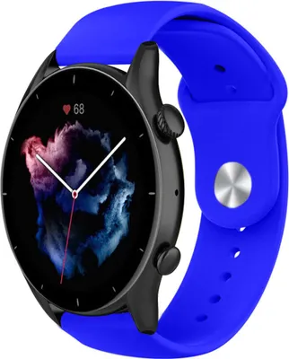 Produktbild von Strap-it Amazfit GTR 3 (Pro) Sportarmband (Blau)