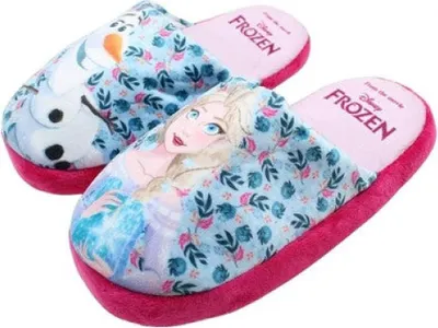 Produktbild von Disney Die Eiskönigin Elsa Olaf Kinder Hausschuhe Slipper Pantoffeln 28 – 32