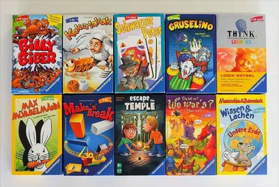 Produktbild von Ravensburger 10 zufällige Mitbringspiele / Reisespiele