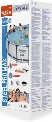 Obrázok produktu pre Bestway 457X122Cm 15Ft + Čerpadlo Filter + Príslušenstvo