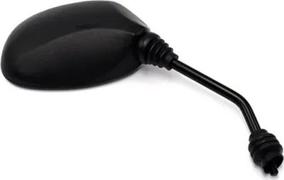 Immagine prodotto di Specchietto destro HERT nero Ovale 140x100mm Passo destra D. 8x1.25 per HONDA