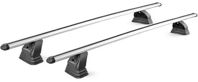 Obrázek produktu pro Sada 2 střešních nosičů – GREEN VALLEY – Easy One č. 01 – hliník – upevnění Fix Point – nosnost až 75 kg