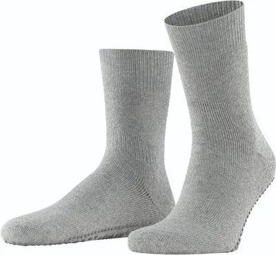 Produktbild von FALKE Homepads uni huissokken, lichtgrijs (light grey)