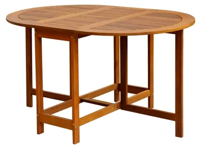 Produktbild von Gartentisch, Klapptisch für Garten und Balkon, 130x90x72 cm aus Akazienholz