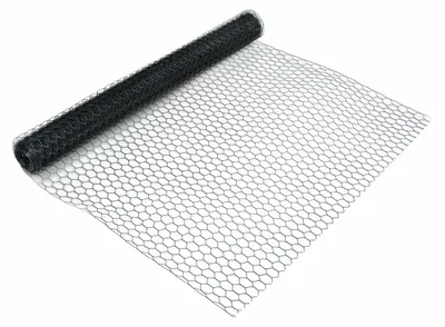 Produktbild von Floraworld Maschendraht-Zaun 10 x 1 m 25 mm Maschenweite Stärke anthrazit
