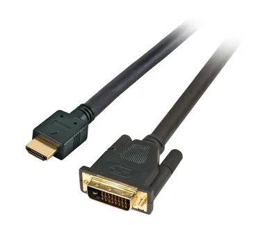 Immagine prodotto di EFB HighSpeed HDMI Kabel mit Eth. HDMI A-DVI-D,St.-St.,5,0
