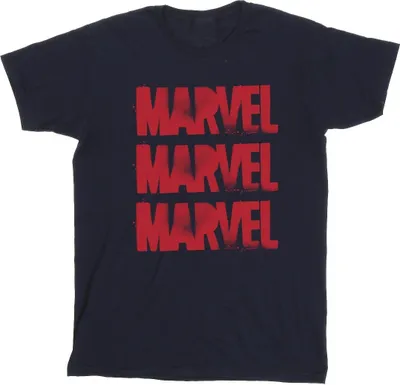 Produktbild von Marvel - T-Shirt für Herren BI51446 (4XL) (Marineblau)