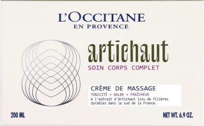 Produktbild von L'Occitane Artichoke, Creme, Frauen, Anti-Zellulite, Feuchtigkeitsspendend, Glättend, Jeder Hauttyp, 200 ml, Topf