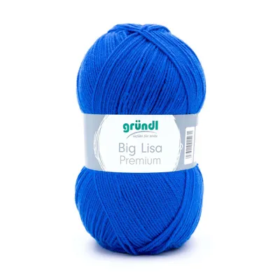 Produktbild von Gründl Wolle Big Lisa Premium 250 g royalblau