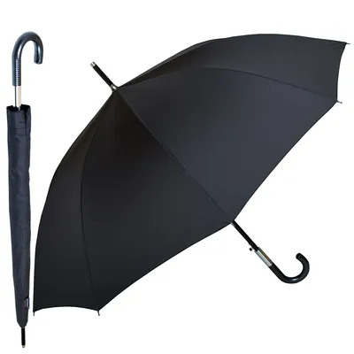 Produktbild von Regenschirm Stockschirm Herren Automatik schwarz