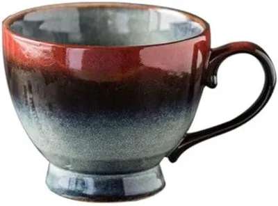 Image de Tasse à café en céramique de 500 ml, peinte à la main