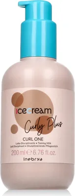 Produktbild von Inebrya Ice Cream Curly Plus Curl One Taming Milk 200ml