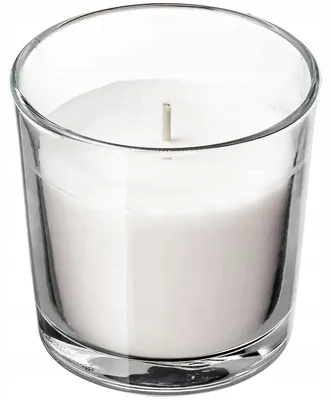 Produktbild von IKEA Duftkerze im Glas Süße Vanille 7,5 cm 25h