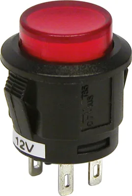 Immagine prodotto di Drukschakelaar 12V 20A rood