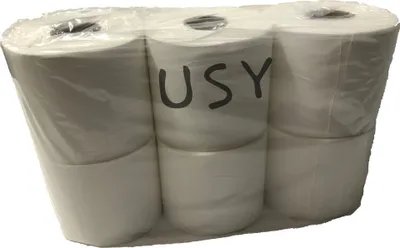 Produktbild von usy Toilettenpapier sanft weiss 6 Rollen (2lagig, 396 Blatt)