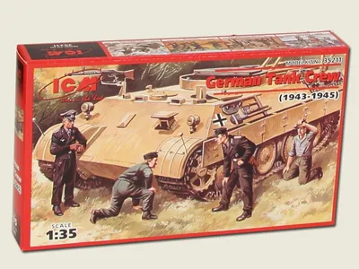 Produktbild von ICM 35211 - 1:35 Deutsche Panzerbesatzung - Neu