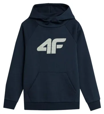 Produktbild von 4F - "4FJSS23TSWSM220" Kapuzenpullover für Kinder MR1423 (128) (Marineblau)