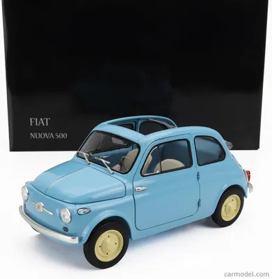 Zdjęcie produktu dla Kyosho KS08966LB, Model samochodu miejskiego, Wstępnie zmontowany, 1:18, Fiat Nuova 500, Każda płeć, Metal