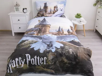 Obrázok produktu pre Posteľná bielizeň Harry Potter Hedwig 02 140x200, 70x90 cm