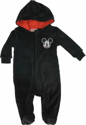 Produktbild von Minnie Maus Baby Fleece Overall Kuscheliger Komfort für die Kleinsten Schwarz 62/68