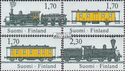 Produktbild von Briefmarken Finnland 1987 Mi 1017-1020 (kompl.Ausg.) postfrisch FINLANDIA88