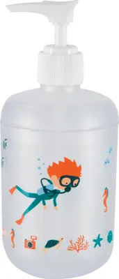 Produktbild von Spirella Seifenspender "Diver" für Kinder Pumpseifenspender unzerbrechlich 250ml
